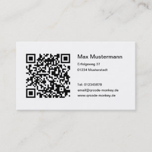 QR-código tarjeta de presentación