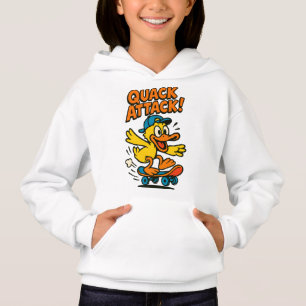 Quack Attack Duck Hoodie para niños