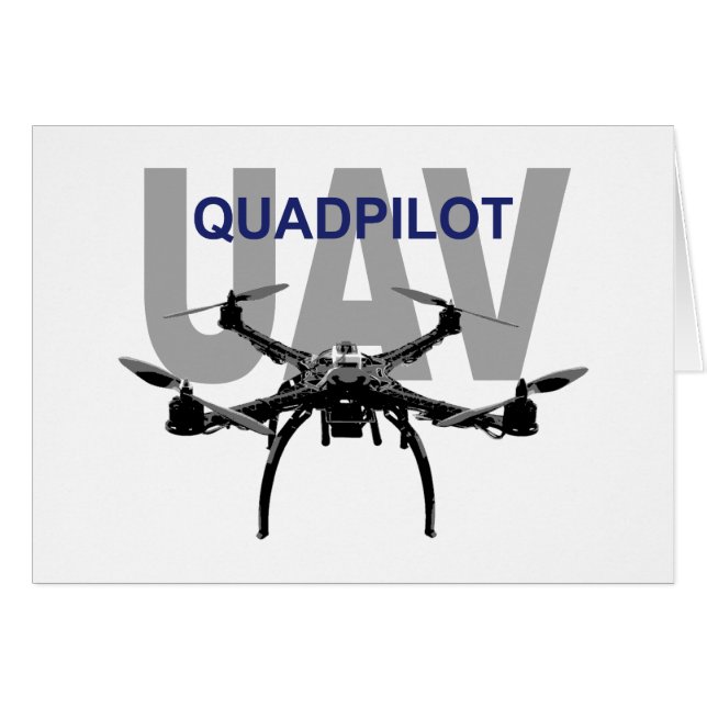 Quadcopter Pilot UAV (Anverso (Horizontal))