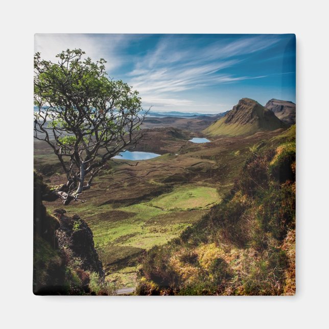 Quairaing, Isla de Skye, Escocia Imán (Frente)