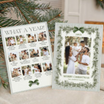 Qué año Arco de Navidad Verde Sage 13 Foto