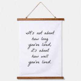 Qué bien has vivido la madera en tapices de pared