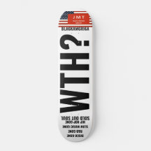 ¿QUÉ? BLACK AMERICA Skateboard