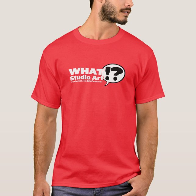¿QUÉ? Camiseta de arte Studio (Anverso)