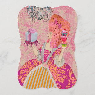 Que Coman Pastel ~ Invitaciones / RSVP