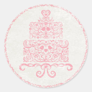 Que Coman Pastel Pegatina - Rosa
