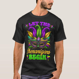 Que Comiencen Las Travesuras Camisetas De Mardi Gr