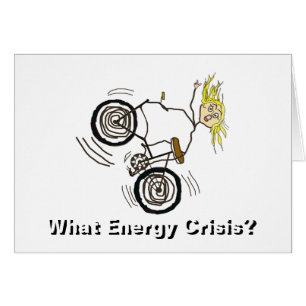 ¿Qué crisis de la energía? ¡Monte una bici!