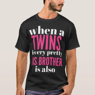 qué dar a los gemelos, la camiseta divertida rega