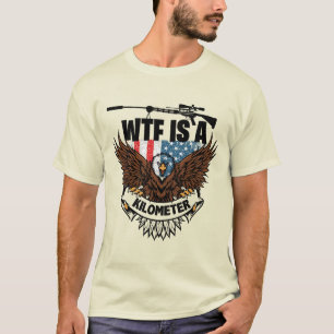 ¿Qué Diablos Es Un Kilómetro DISEÑO DE CAMISETA 