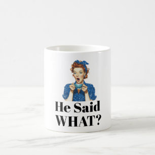¿Qué Dijo? Taza de Café