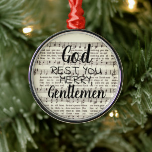 Que Dios Te Descanse, Caballeros Ornamento Metaliz
