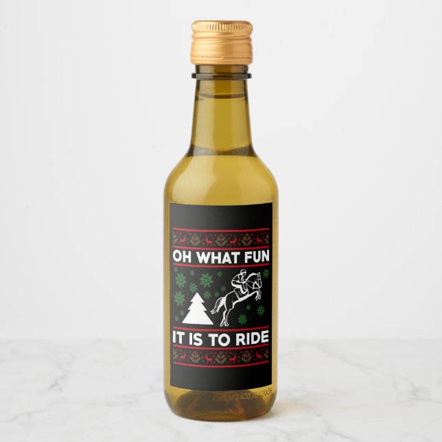 Qué Diversión Es Pasar Por Caballos Navidades FÚTI (Anverso)