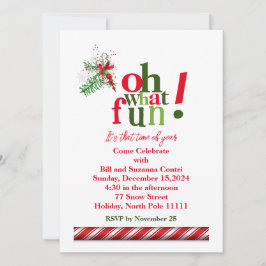 ¡Qué Diversión! Invitación de vacaciones