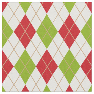 ¡Qué Diversión! tela argyle navidades