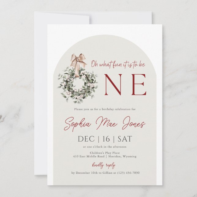 Qué divertido es ser una invitación (Anverso)