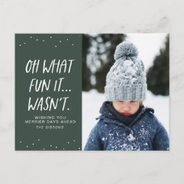 Qué divertido que no fuera tonto un Navidad de fot