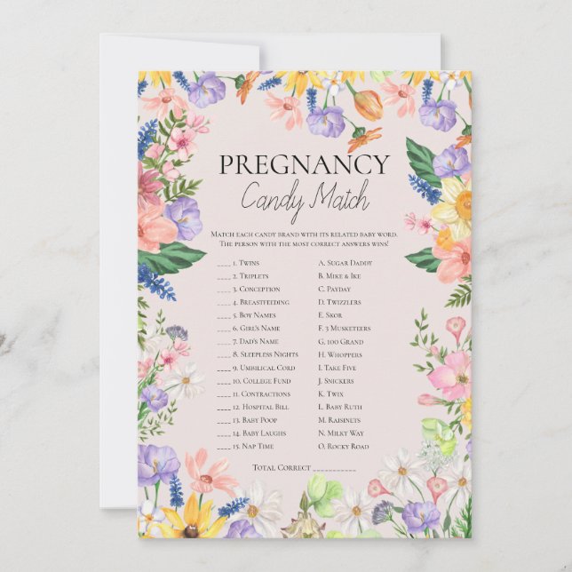 Qué Dulce Es La Tarjeta De Partida De Candy De Emb (Anverso)