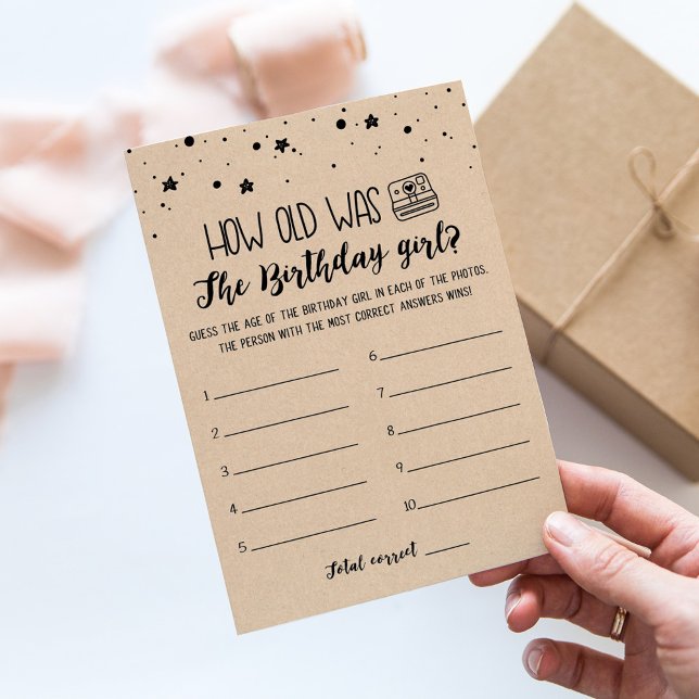 ¿Qué edad tenía la tarjeta de fiesta de cumpleaños (Subido por el creador)