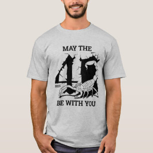 Que el 40 esté contigo la camiseta de Scorpion