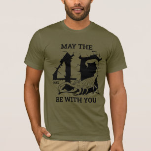 Que el 40 esté contigo la camiseta del cumpleaños