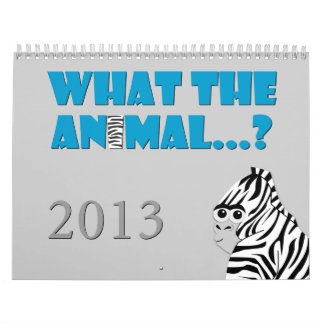 Qué el calendario del animal 2013