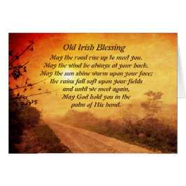 Que el camino se levante para conocerte, bendición