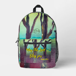 Que el señor bendiga usted la mochila de Print Cut