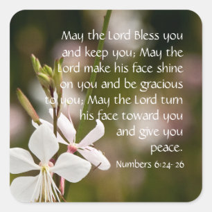 Que el Señor Te Bendiga Pegatina