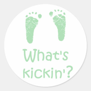 ¿Qué es Kickin? pegatinas