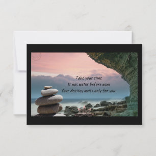 Qué espera la invitación (en blanco)