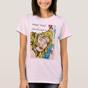 ¿Qué Estaba Pensando? Camiseta de algodón orgánico