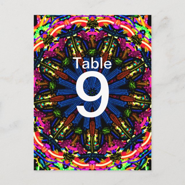 ¿Qué estás haciendo? ~ Tarjeta de asiento (Anverso)