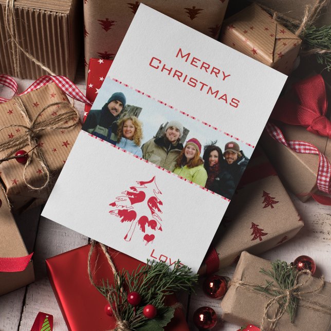 Qué Feliz Navidad y tu foto familiar (Subido por el creador)