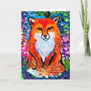 ¡Qué FOX! Tarjeta de nota<Blank Inside>