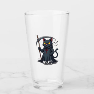 Qué Gato Gato Negro Halloween Gato Espantoso Gato
