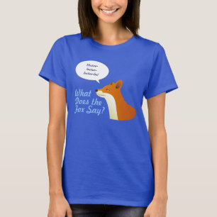 Qué hace el Fox para decir la camiseta divertida