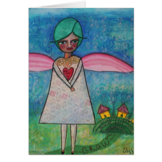 Qué hace que crece la tarjeta en blanco