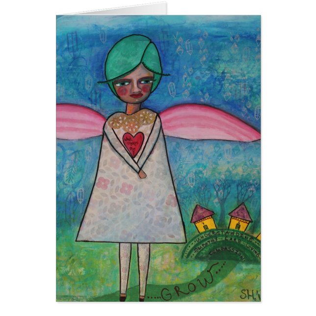 Qué hace que crece la tarjeta en blanco (Frente)