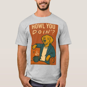 "¿QUÉ HACES?" Camiseta de la cultura pop del sofá
