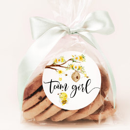 ¿Qué harán los pegatinas chicas del equipo de abej