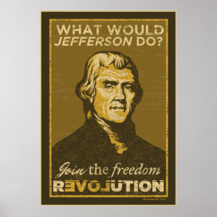 ¿Qué haría Jefferson? Póster