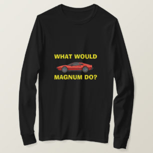 ¿Qué Haría Magnum? Camiseta