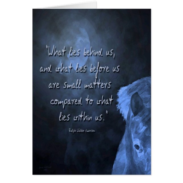 qué hay detrás de nosotros... (Frente)