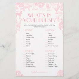 ¿Qué hay en la tarjeta de juego Baby Shower de tu 