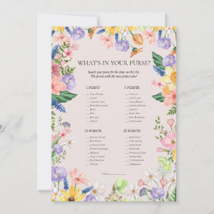 ¿Qué hay en la tarjeta de juego Baby Shower de tu