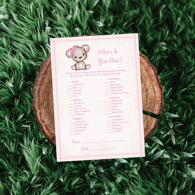 ¿Qué hay en tu bolso, tarjeta de juego para el Chi (Subido por el creador)