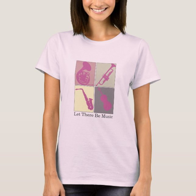 Que haya camiseta de música (Anverso)