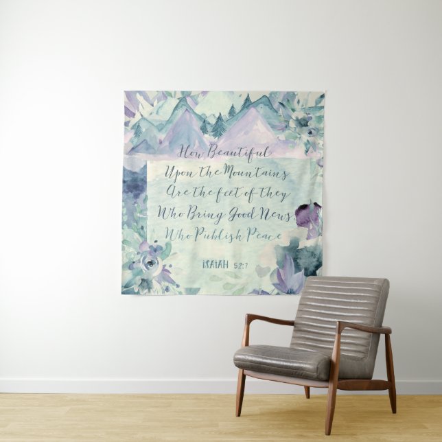 Qué Hermoso En El Tapiz De Las Montañas (In situ)