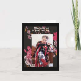 Qué Humorístico Me Hizo Hacer Esa Tarjeta